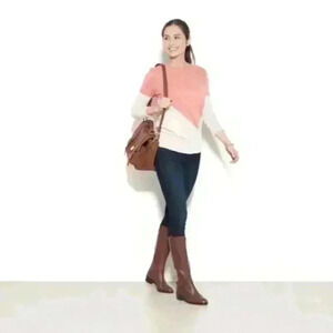 41 Hawthorn Presley Colorblock Button-Back Sweater Women’s XS